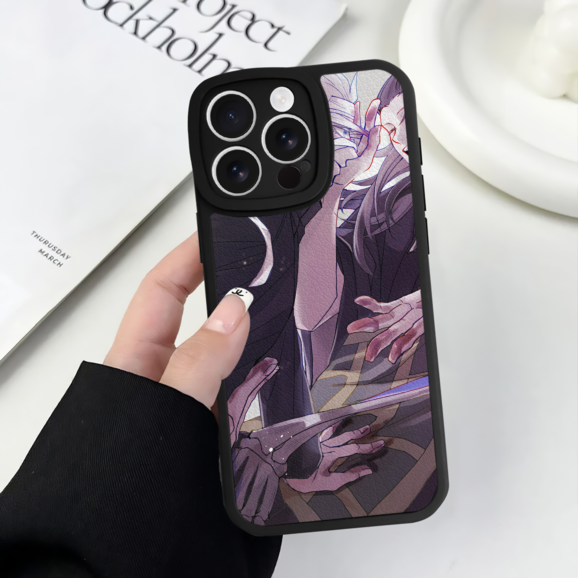 （画像用） SPY×FAMILY间谍家家酒 【iPhone 16シリーズ対応】シリコンスマホケース（レザー調） 材質：シリコン